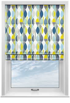 Mabel, Bluebell - Roman Blind